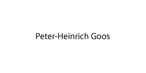 Peter-Heinrich Goos - Fahrdorf